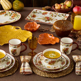 Autumn Meadows 3-D Leaf Plate, 8" x 7" (Assorted)
