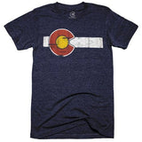 T-Shirt - Unisex Classic Colorado Flag Navy