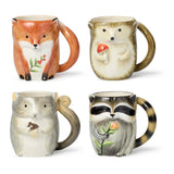 Woodland Critters Fall 3-D Mug, 16 oz. (Assorted)