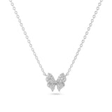 Butterfly Pendant Necklace | Sterling Silver or 18k Gold Plated