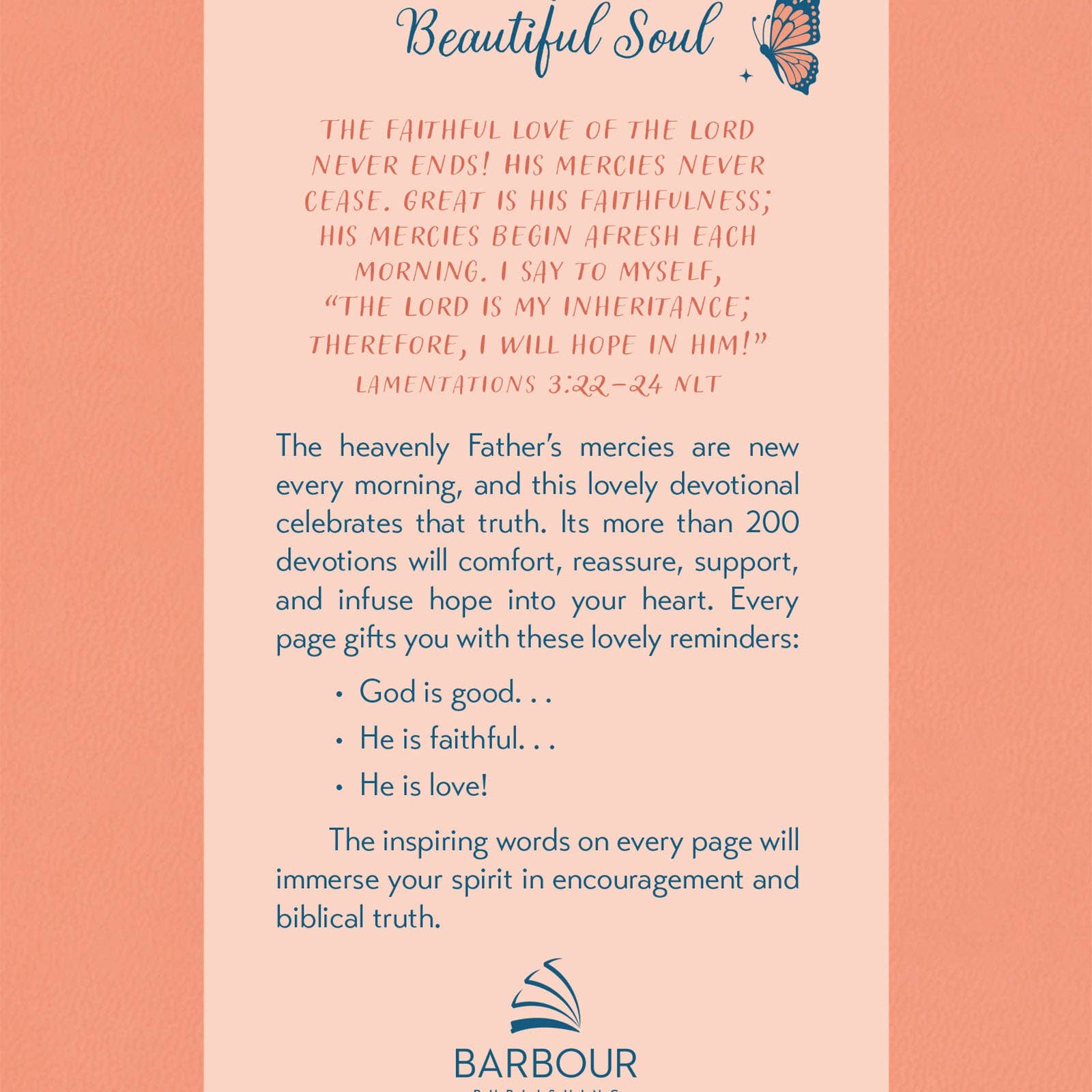 New Morning Mercies, Devotions and Prayers for Women, Barbour Publishing book cover