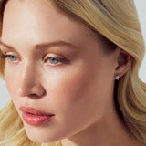 Star Stud Earrings | Sterling Silver or 18k Gold Plated | Zirconia Sparkle