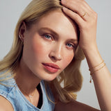 Freshwater Pearl Bar Necklace | Sterling Silver or 18k Gold Plated