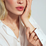 Oval Huggie Earrings in Sterling Silver or Gold | Minimalist Everyday Hoops