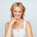 Butterfly Stud Earrings Sterling Silver or 18k Gold Plated | Sparkling Zirconia