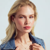 Butterfly Stud Earrings Sterling Silver or 18k Gold Plated | Sparkling Zirconia