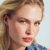 Butterfly Stud Earrings Sterling Silver or 18k Gold Plated | Sparkling Zirconia