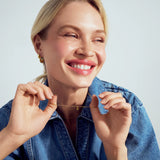 Polished Teardrop Pendant Necklace | Sterling Silver or 18k Gold Plated