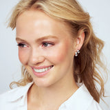 Chunky Huggie Hoop Earrings – Sterling Silver or 18k Gold Plated | Modern Sculpted Hoops