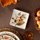 Autumn Meadows Fall Canapé Plate, 6" (Assorted)