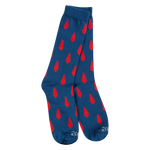World's Softest 1902 Transit Crew socks in Ties