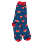 World's Softest 1902 Transit Crew socks in Super Dad