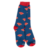 World's Softest 1902 Transit Crew socks in Super Dad