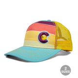 Colorado Hat - Lemon Drop Fader Trucker