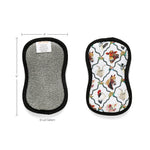 At The Farm dual-sided microfiber scrubbies set of 4, view 5