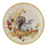 Woodland Critters Fall Dessert Plate, 9" (Assorted)