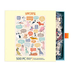 If Dogs Could Talk 500 piece jigsaw puzzle, view 4