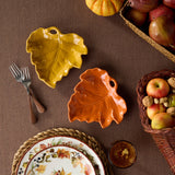 Autumn Meadows 3-D Leaf Plate, 8" x 7" (Assorted)
