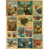 In Cool Company (Ski Theme) - 500 Piece Jigsaw Puzzle