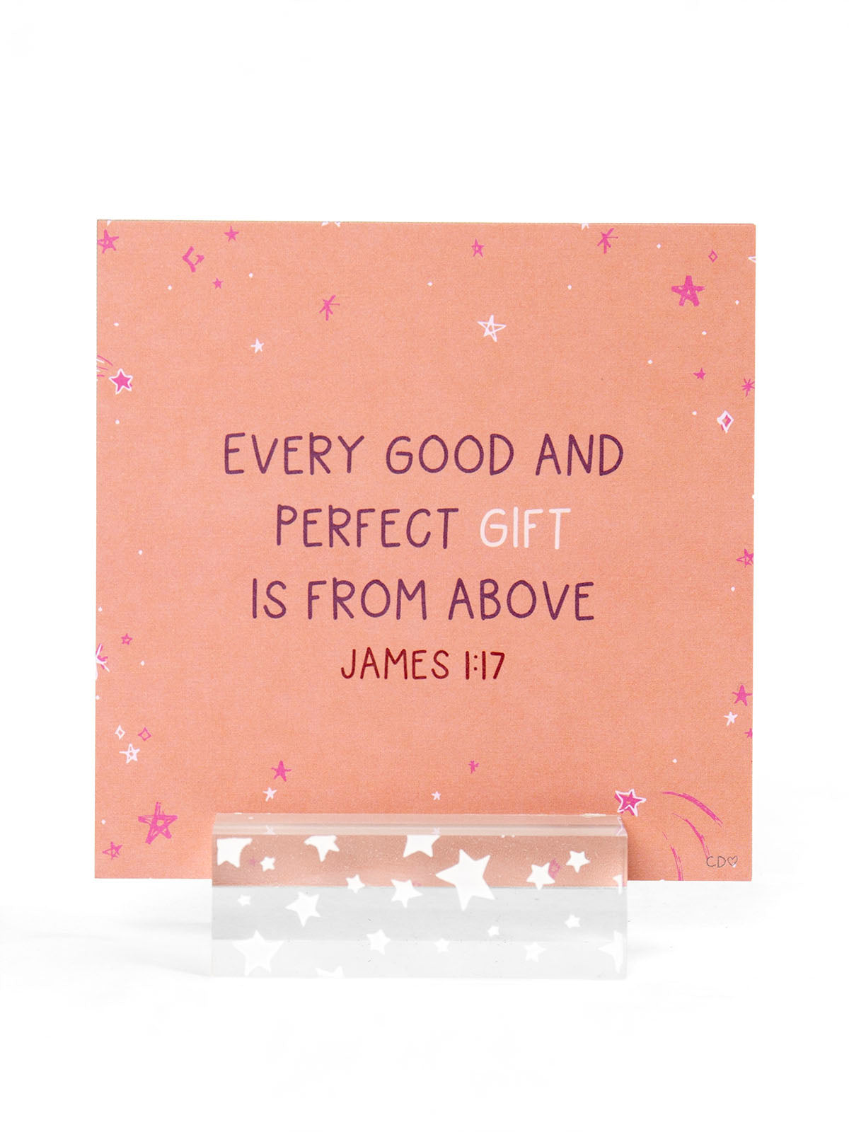 Verses for Gratitude Bible verse card set with display stand - view 5