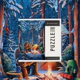 1000 Piece Puzzle - Colorado Camping Bigfoot