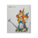 Swedish Dishcloth Flowers in Pail