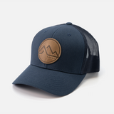 Range Mountain Hat | Leather Patch Trucker Hat