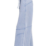 Washed French terry flare pant, alternate colorway