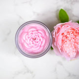 Peony Flower Candle