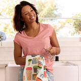 But First Coffee reversible microfiber kitchen towel, view 3