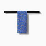 Hanukkah Leaves Gold Tea Towel