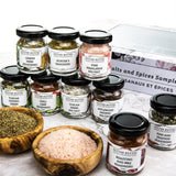 Gourmet salts and rubs 9-piece gift tin