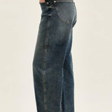 High Waist Marlow w/ Hollywood + Double Button