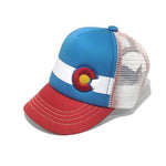 Toddler Blue Nugget Colorado Flag Trucker Hat
