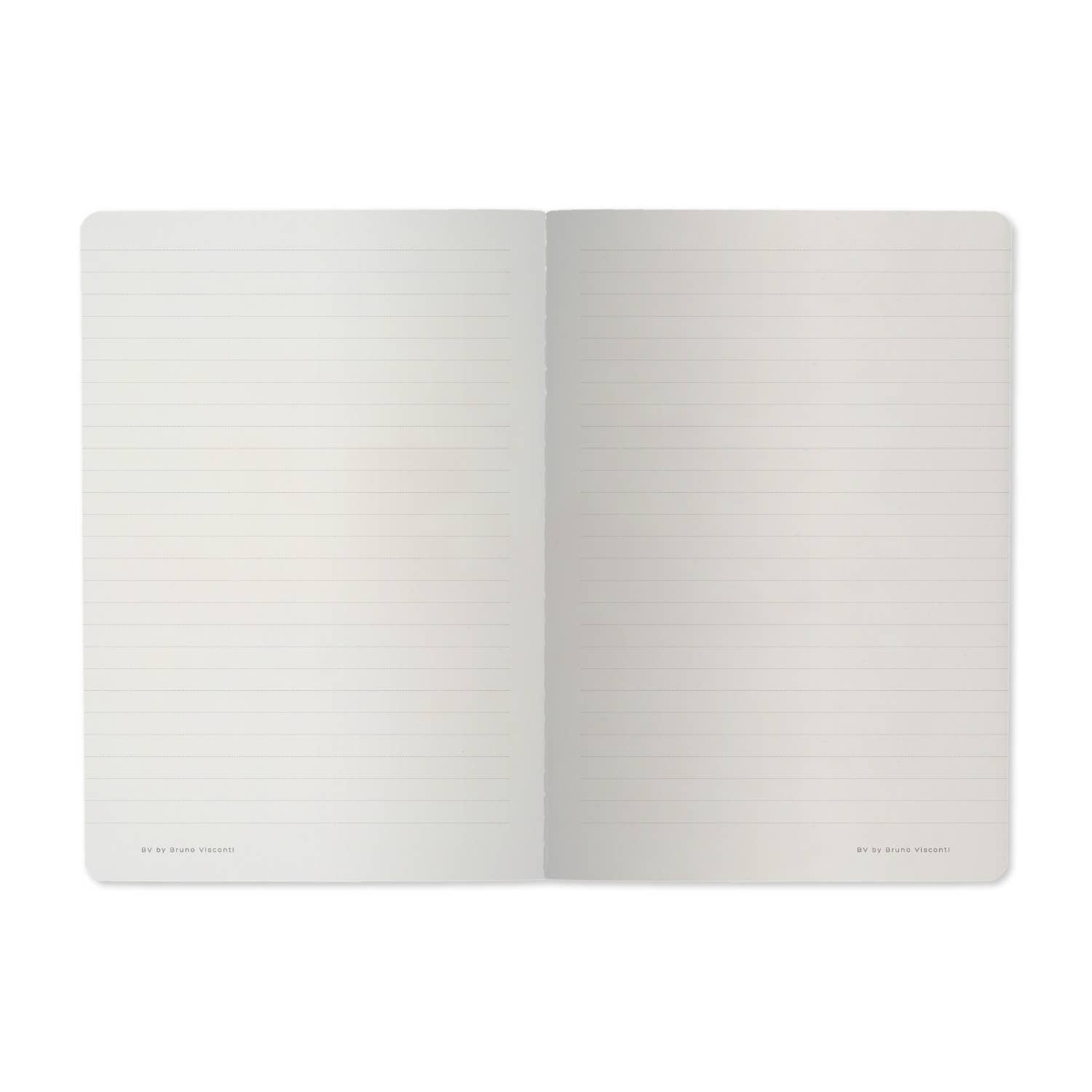 A5 soft-touch notebook with an olive branch cover design, detail view