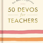 You Make a Difference 50 devotions for teachers, hardcover front cover