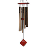 Woodstock Chimes of Pluto wind chime with bronze tubes