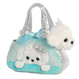 7 inch Peek-A-Boo Princess Puppy plush, alternate view