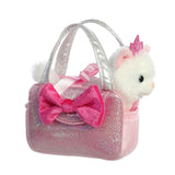 6 inch Trendy Sparkle Pink plush, alternate view