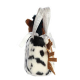 8 inch Western Fringe plush purse pet, alternate view
