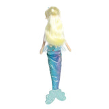Sea Sparkles Rainbow mermaid plush doll Malia, alternate view