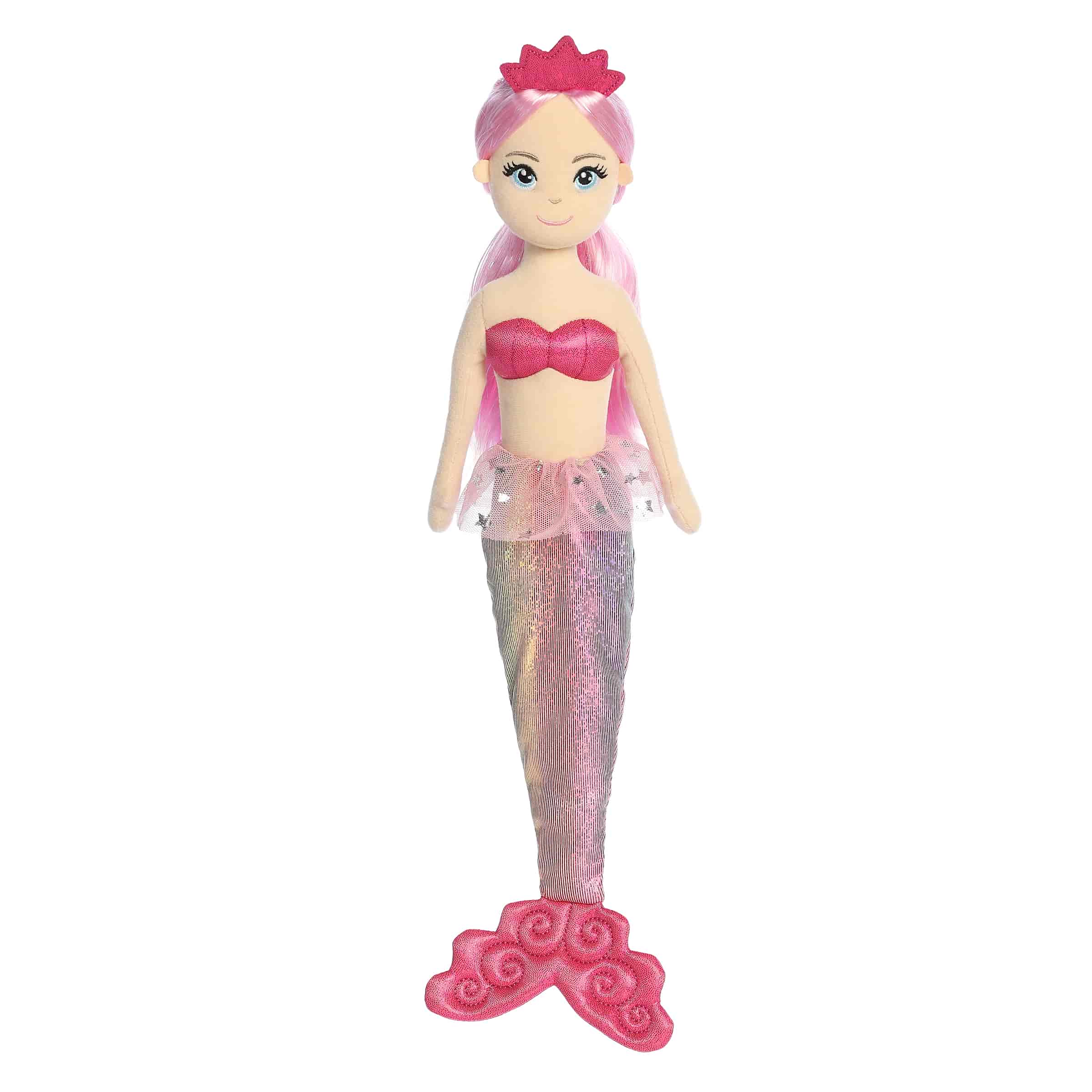 Sea Sparkles Rainbow mermaid plush doll Nani
