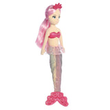 Sea Sparkles Rainbow mermaid plush doll Nani, alternate view
