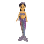 Sea Sparkles Rainbow mermaid plush doll Leila