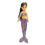 Sea Sparkles Rainbow mermaid plush doll Leila, alternate view