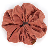 C.C Corduroy Solid Color Soft Scrunchies