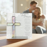 Baby Heaven Stained Glass Cross