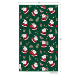 Santa's Gifts reversible Christmas microfiber kitchen towel, view 3