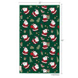 Santa's Gifts reversible Christmas microfiber kitchen towel, view 3