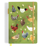 Chicken Meadows lined journal